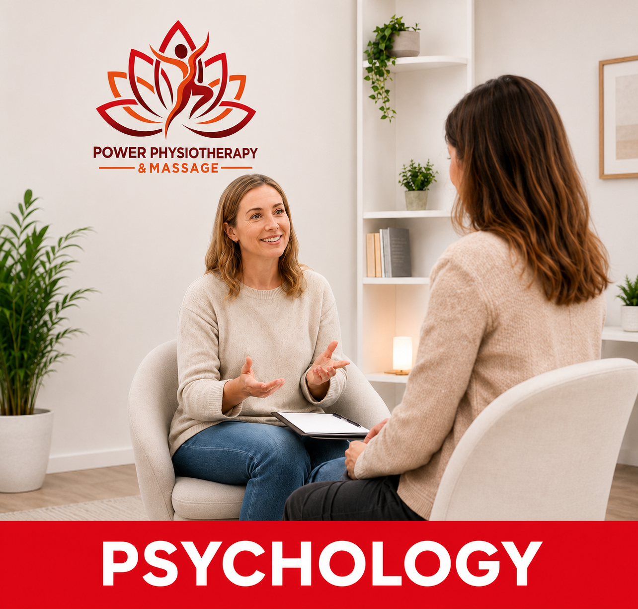 Psychology at Power Physiotherapy & Massage