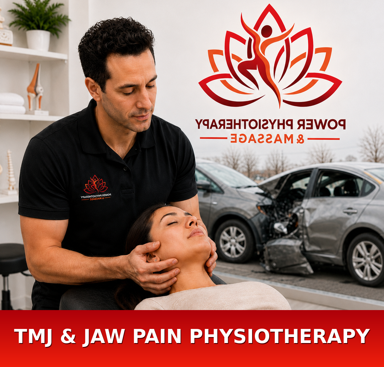 TMJ and Jaw Pain Physiotherapy in NE Calgary information at Power Physiotherapy and Massage